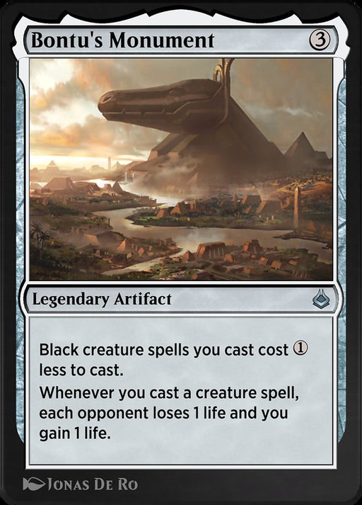 Bontu's Monument - Legendary