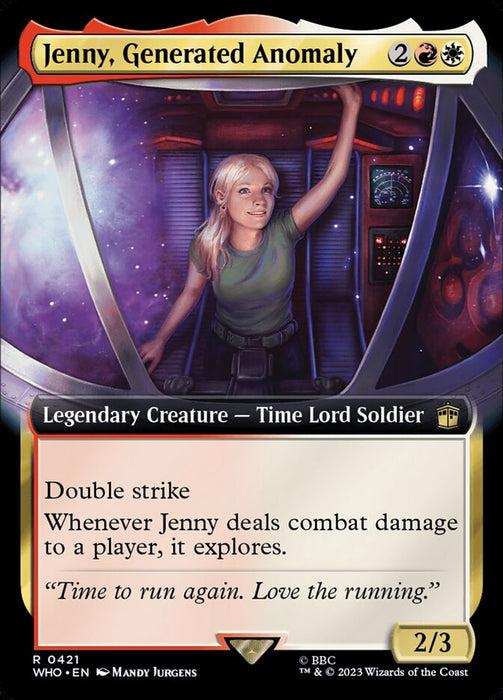 Jenny, Generated Anomaly - Extended Art - Legendary (Foil)