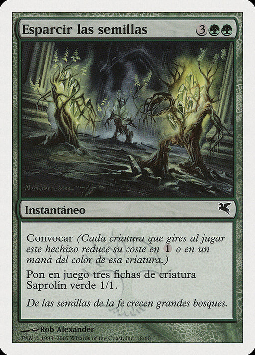 Esparcir las semillas - Scatter the Seeds