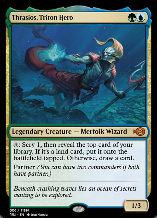 Thrasios, Triton Hero - Legendary (Foil)