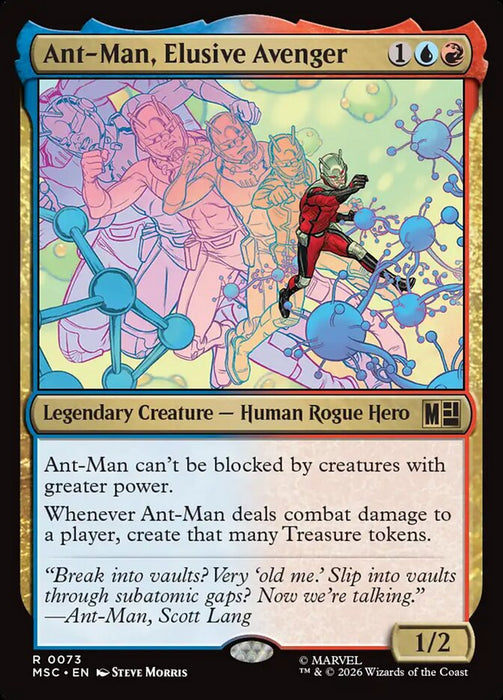 Ant-Man, Elusive Avenger - Legendary - Surge Foil (Foil)