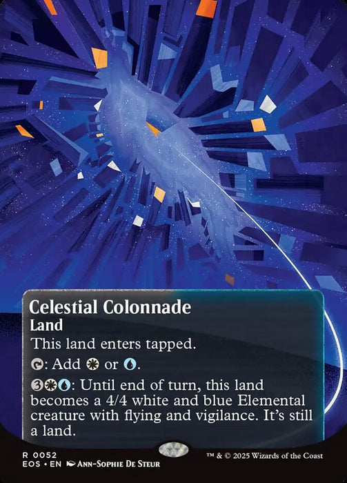 Celestial Colonnade - Borderless - Full Art - Inverted (Foil)