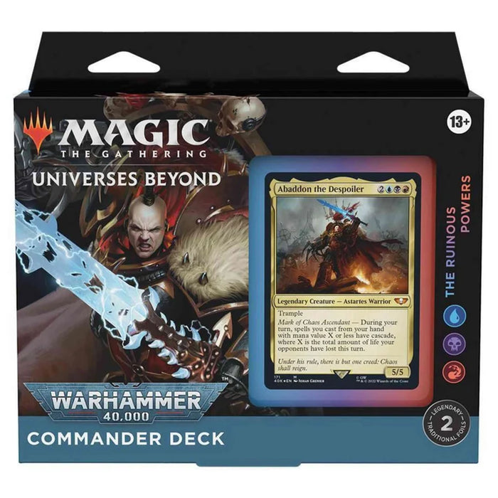 Universes Beyond - Warhammer 40K Commander Deck - The Ruinous Powers