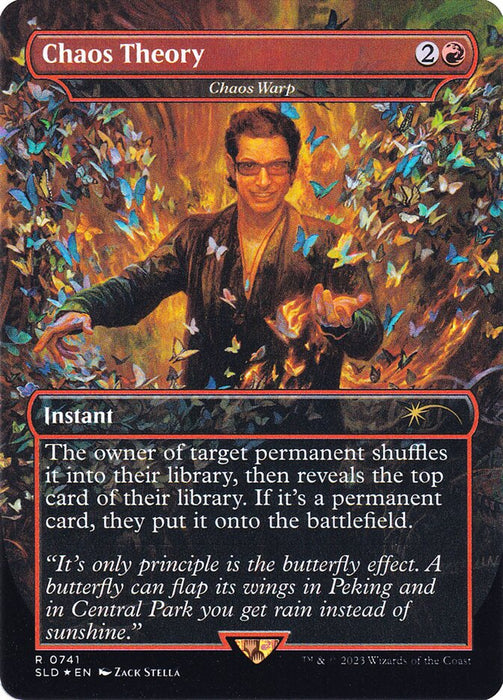 Chaos Theory - Chaos Warp - Borderless - Full Art - Inverted