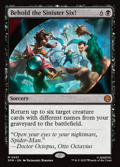 Behold the Sinister Six! (Foil)