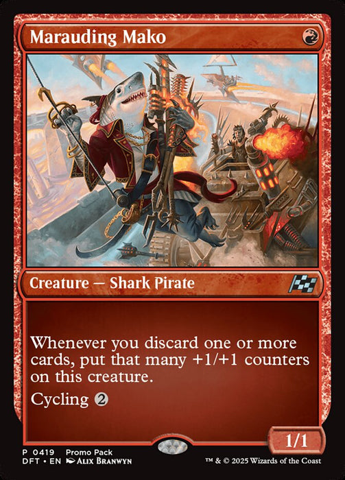 Marauding Mako - Inverted (Foil)