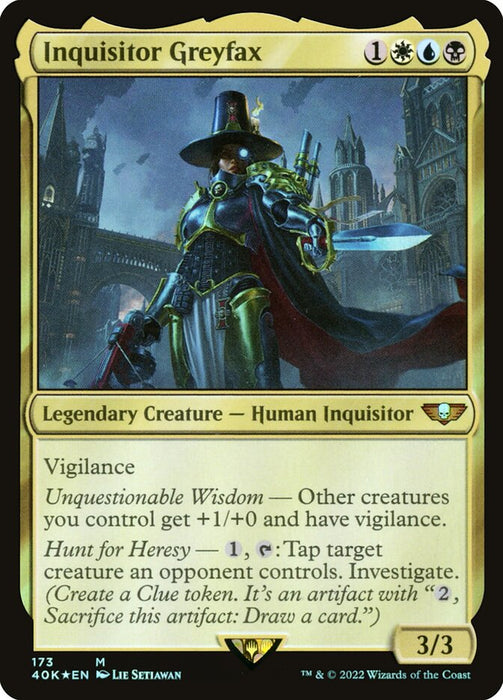 Inquisitor Greyfax - Legendary (Foil)
