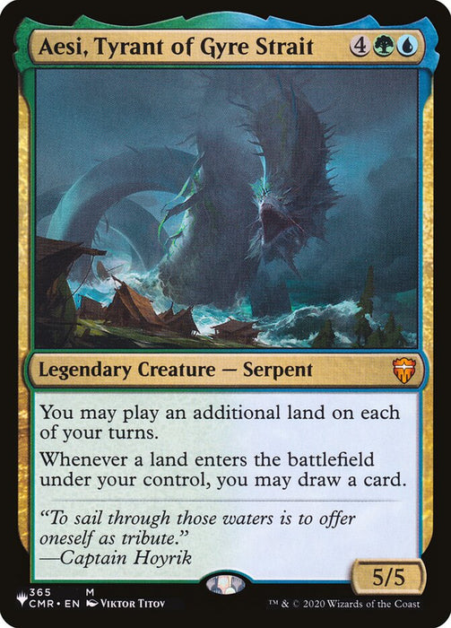 Aesi, Tyrant of Gyre Strait - Legendary