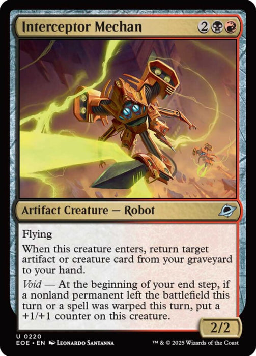 Interceptor Mechan (Foil)