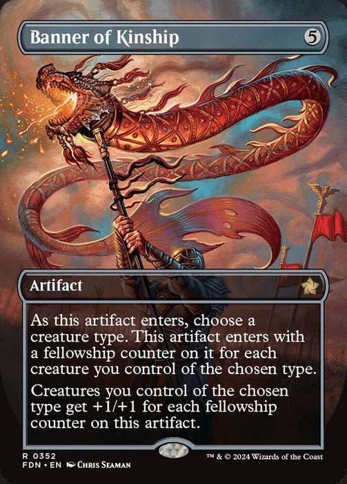 Banner of Kinship - Borderless - Inverted