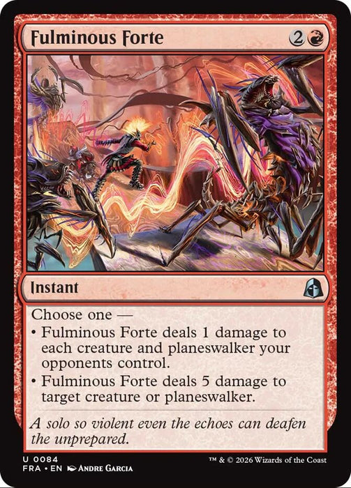 Fulminous Forte (Foil)
