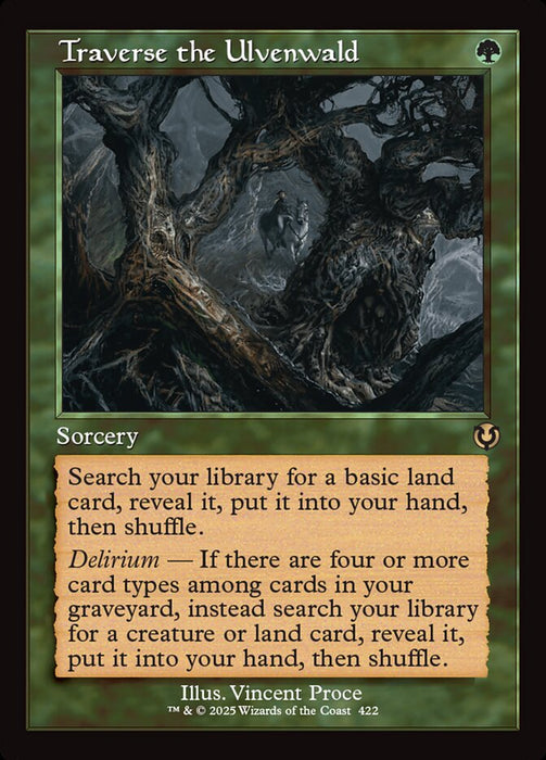 Traverse the Ulvenwald - Retro Frame