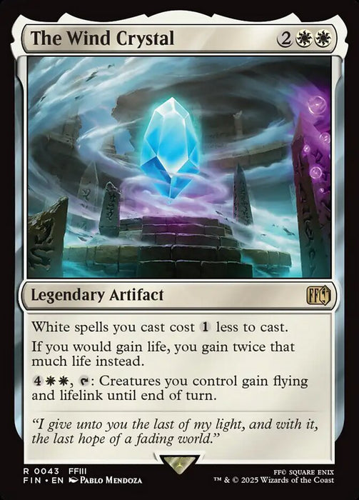 The Wind Crystal - Legendary (Foil)