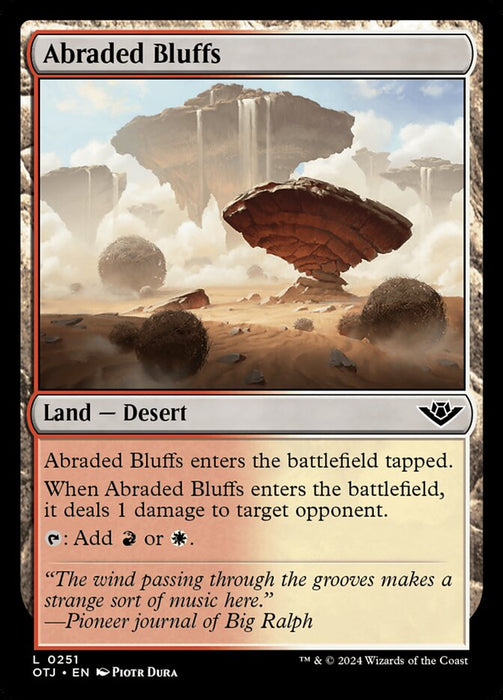Abraded Bluffs (Foil)