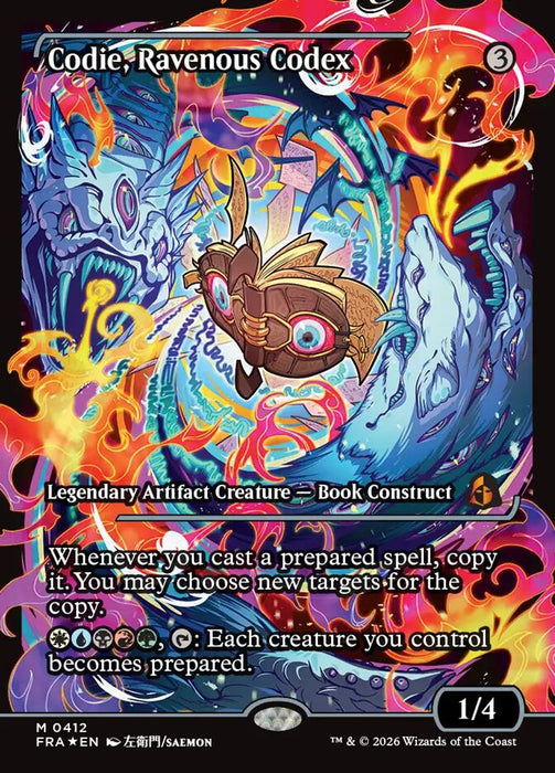 Codie, Ravenous Codex - Full Art - Showcase (Foil)