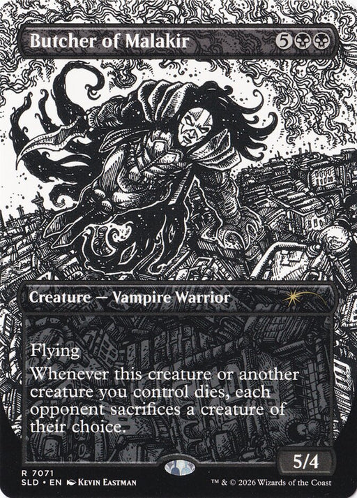 Butcher of Malakir - Borderless - Inverted