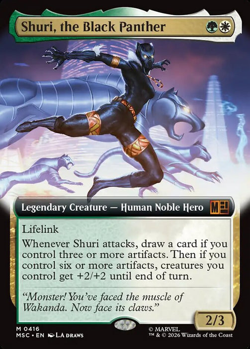 Shuri, the Black Panther - Extended Art - Legendary