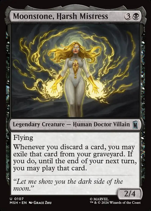 Moonstone, Harsh Mistress - Legendary (Foil)
