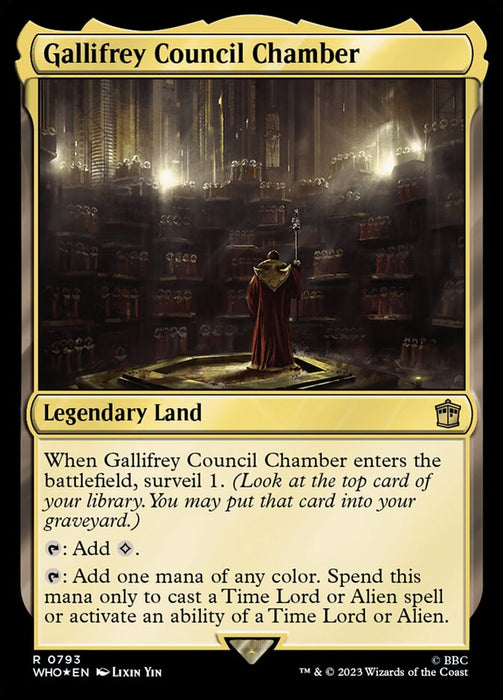 Gallifrey Council Chamber - Legendary - Surge Foil (Foil)
