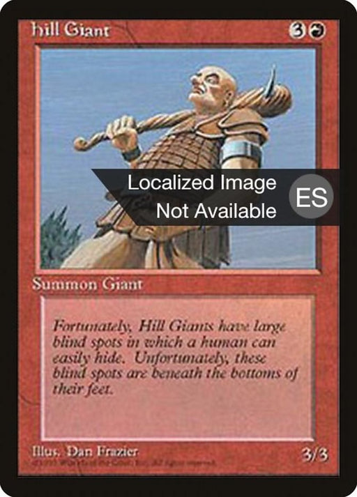 Gigante de las colinas - Hill Giant