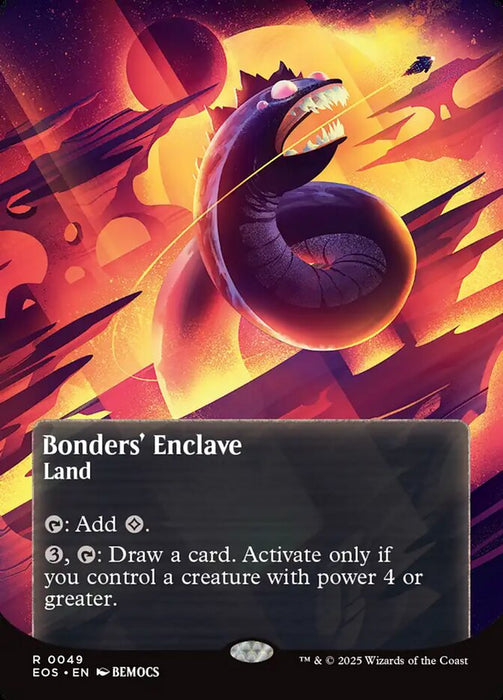 Bonders' Enclave - Borderless - Full Art - Inverted (Foil)