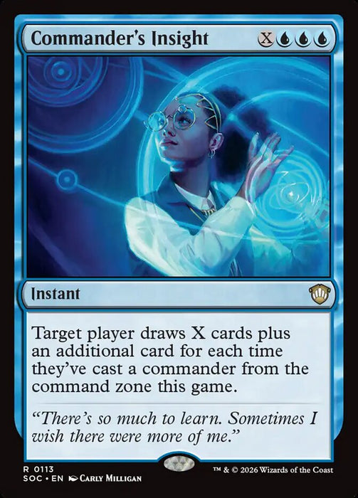 Commander's Insight