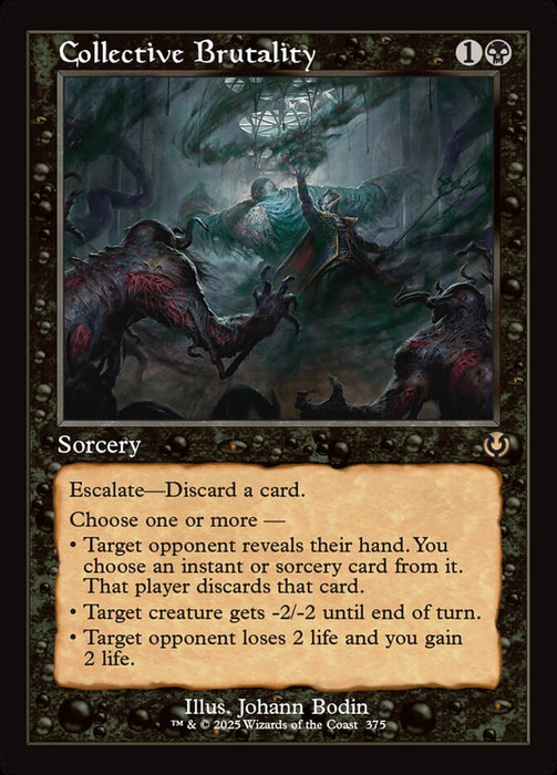 Collective Brutality - Retro Frame (Foil)