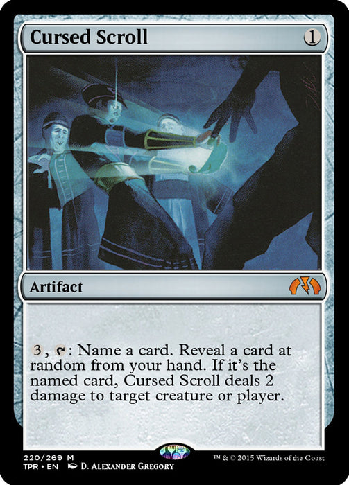 Cursed Scroll (Foil)