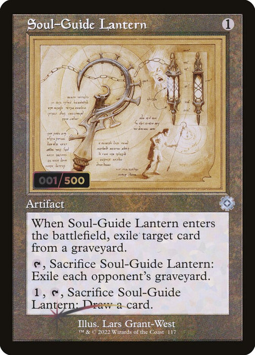 Soul-Guide Lantern - Retro Frame (Foil)