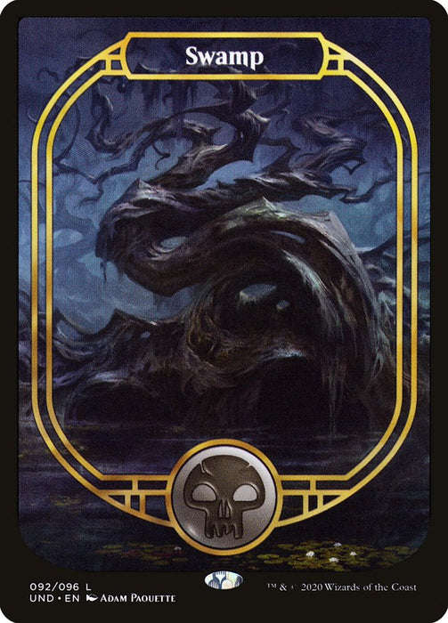 Swamp - Textless - Full Art (Foil)