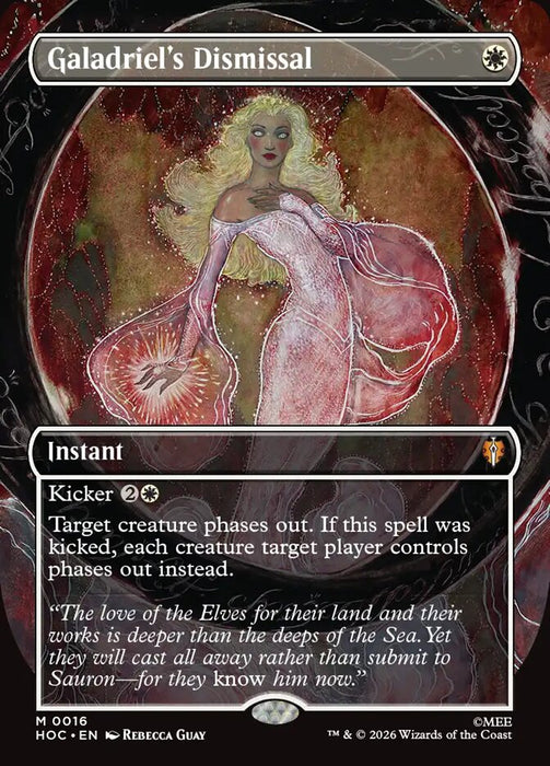 Galadriel's Dismissal - Borderless (Foil)