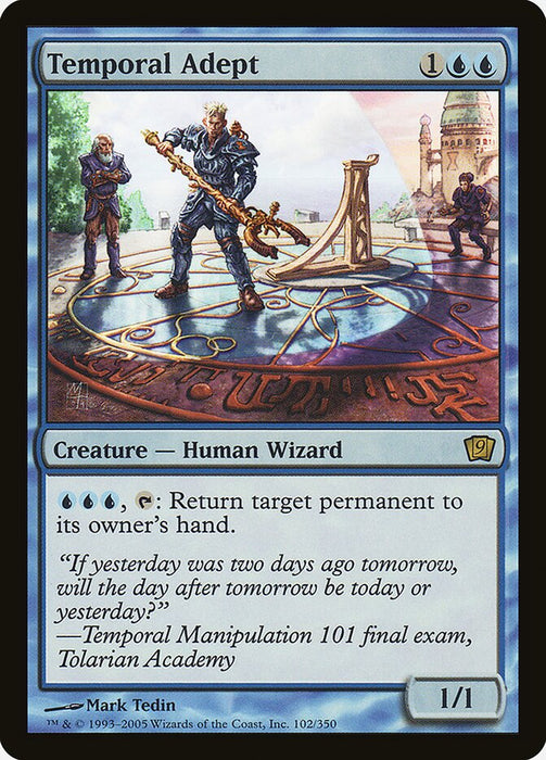Temporal Adept (Foil)