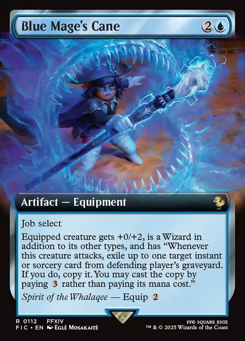 Blue Mage's Cane - Extended Art (Foil)