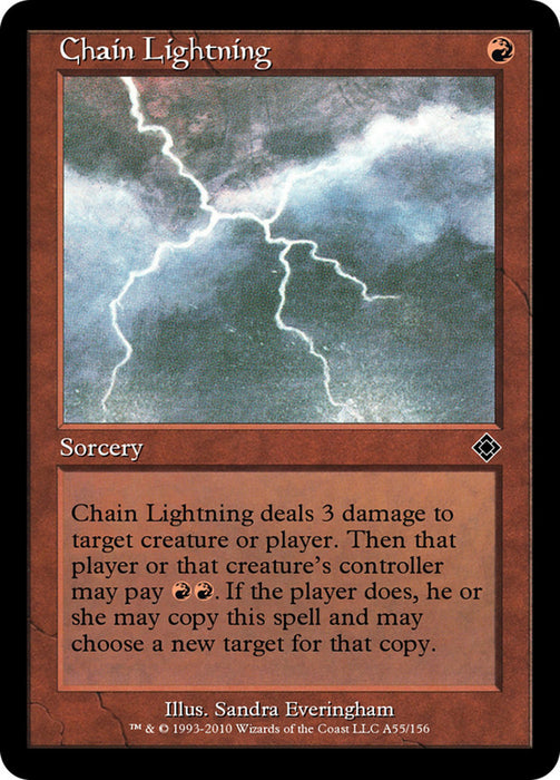 Chain Lightning - Retro Frame