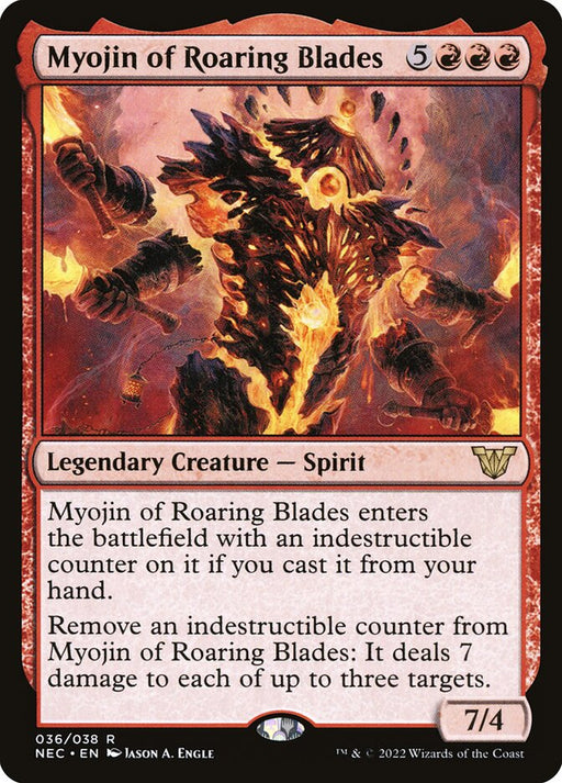 Myojin of Roaring Blades - Legendary (Foil)