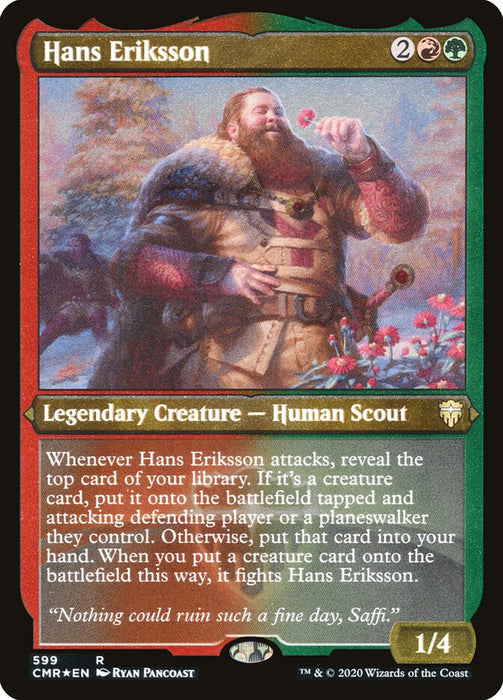 Hans Eriksson - Etched - Inverted - Legendary - Etched (Foil)