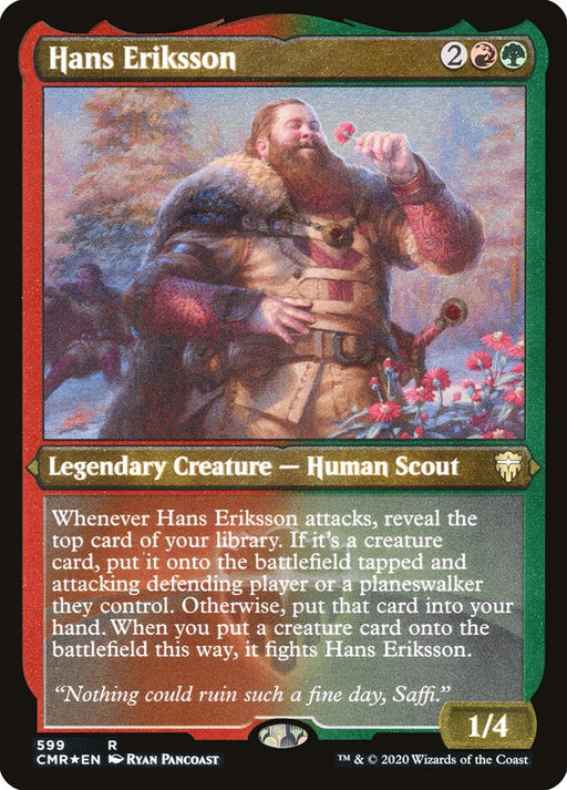 Hans Eriksson - Etched - Inverted - Legendary - Etched (Foil)