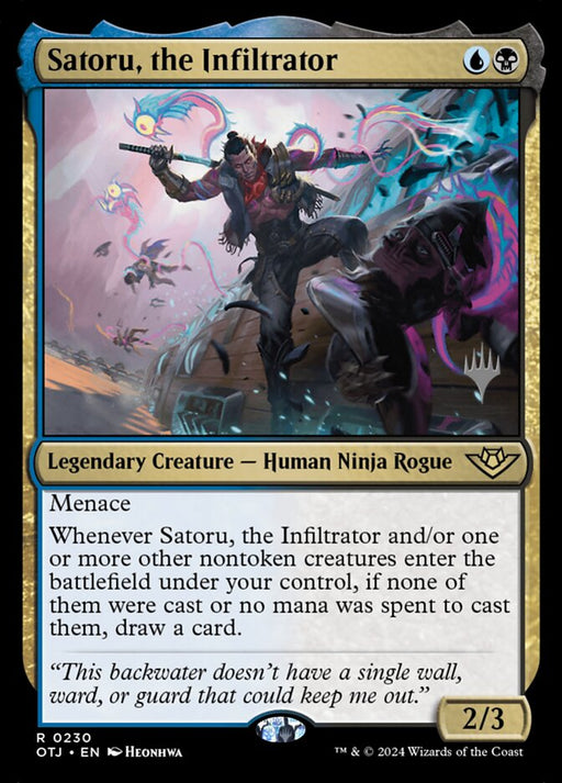Satoru, the Infiltrator - Legendary (Foil)