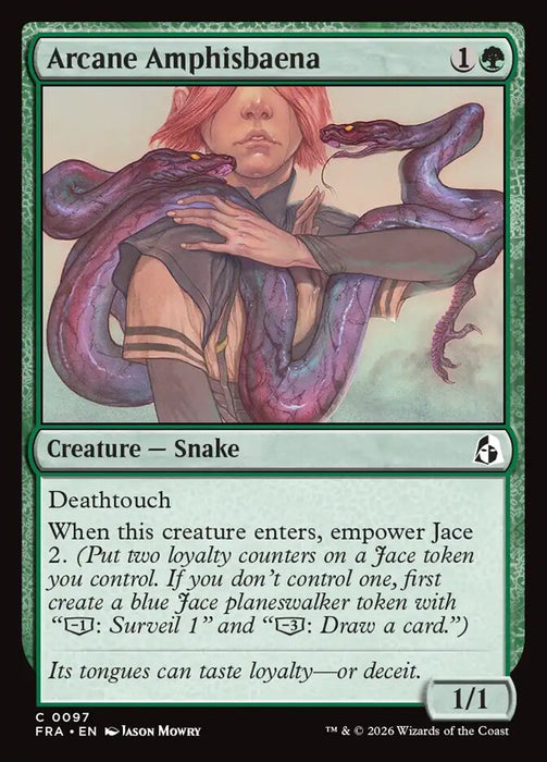Arcane Amphisbaena (Foil)