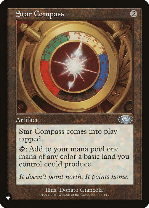 Star Compass - Retro Frame