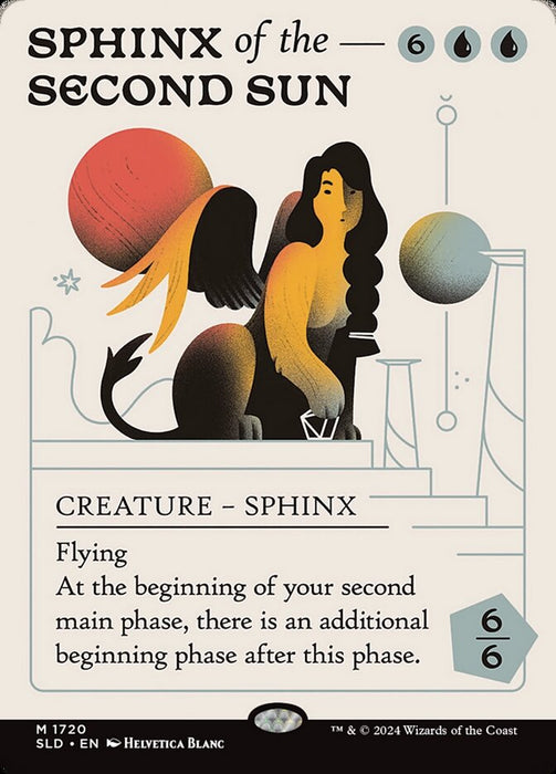 Sphinx of the Second Sun - Borderless - Full Art (Foil)
