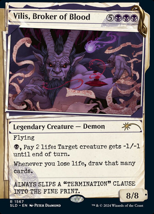 Vilis, Broker of Blood - Showcase - Legendary