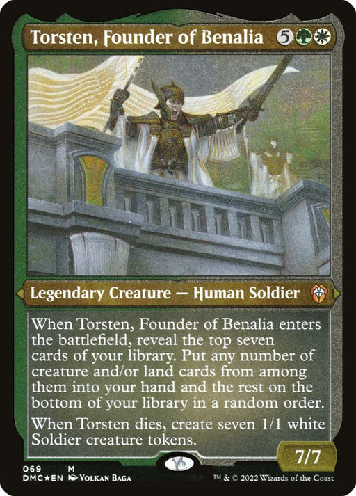 Torsten, Founder of Benalia - Etched - Inverted - Legendary - Etched (Foil)