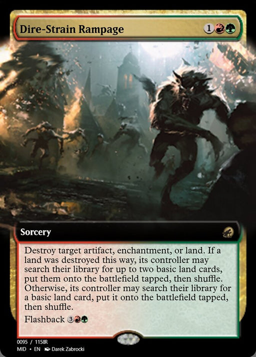 Dire-Strain Rampage (Foil)