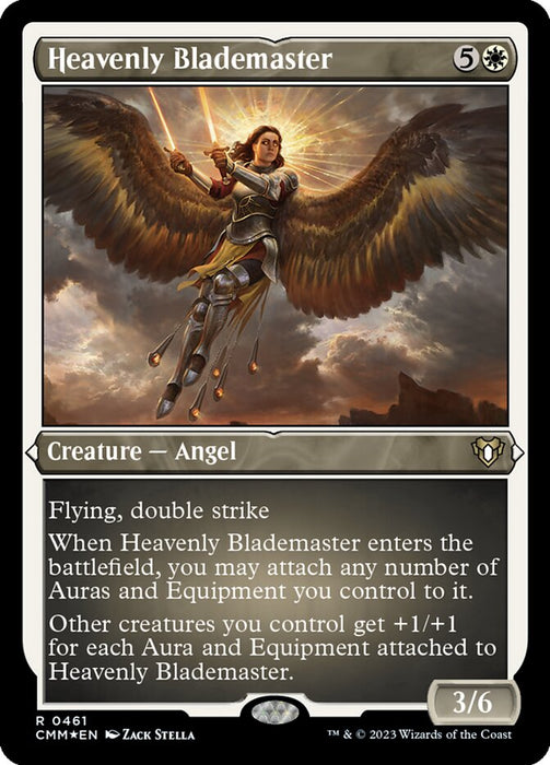 Heavenly Blademaster - Etched - Inverted - Etched (Foil)