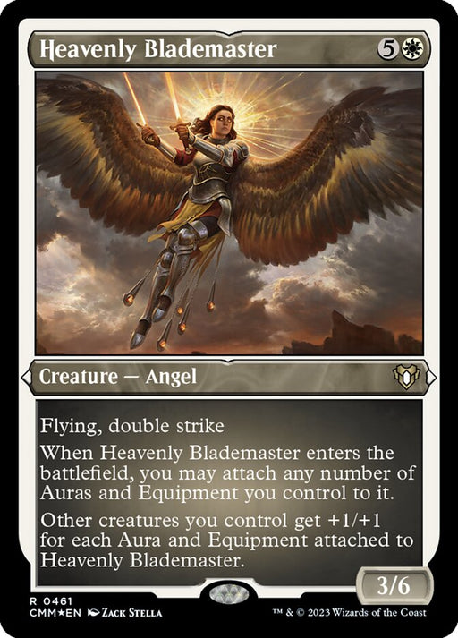 Heavenly Blademaster - Etched - Inverted - Etched (Foil)