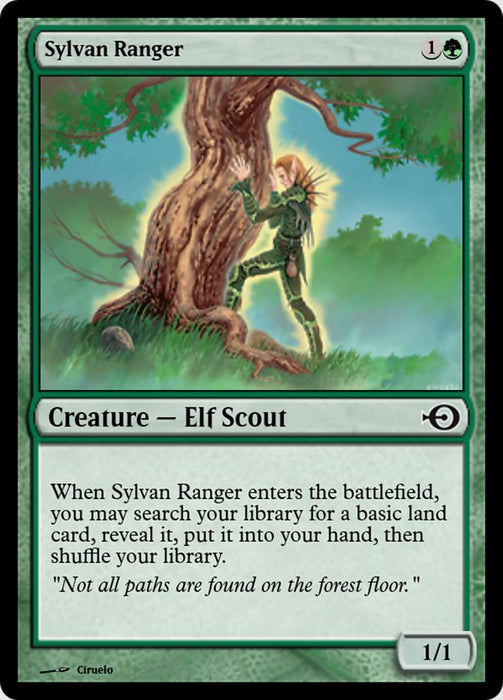 Sylvan Ranger (Foil)