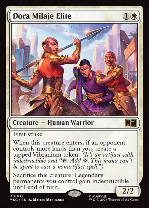Dora Milaje Elite - Surge Foil (Foil)