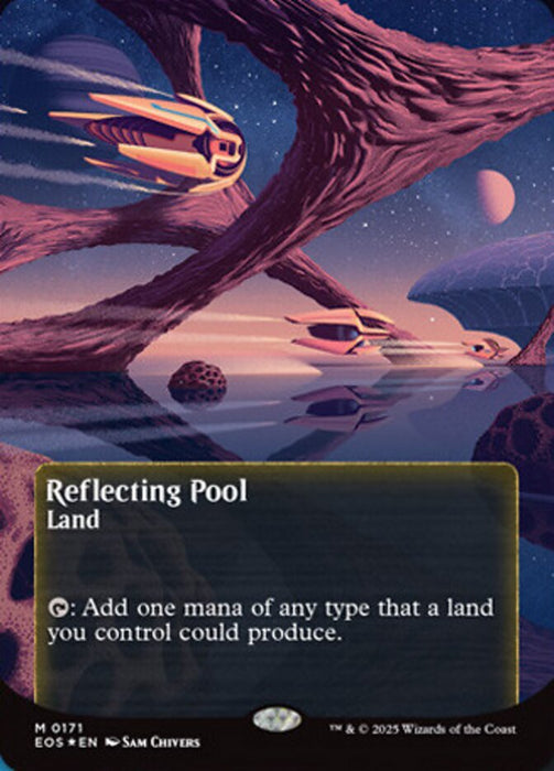 Reflecting Pool - Full Art - Inverted (Foil)
