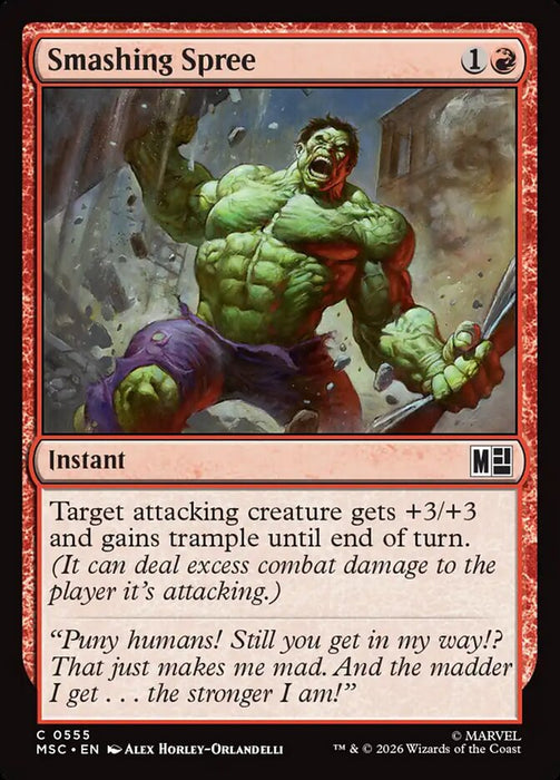 Smashing Spree (Foil)